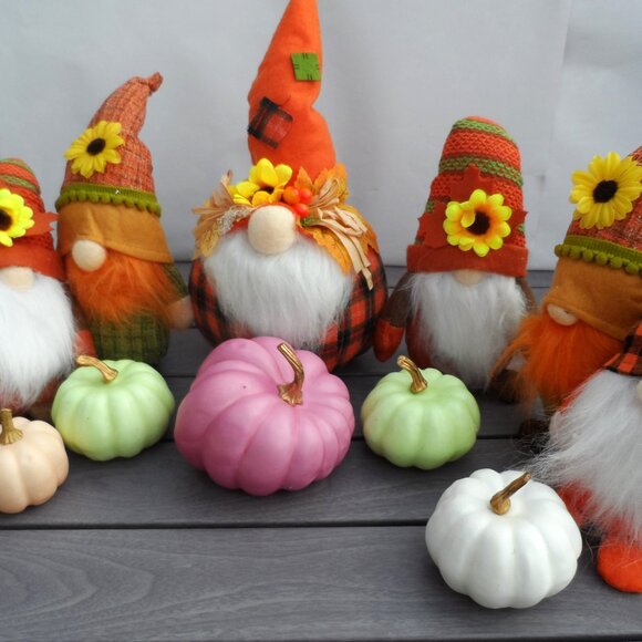 Halloween / fall decoration 11pcs., -NEW - Picture 3 of 4